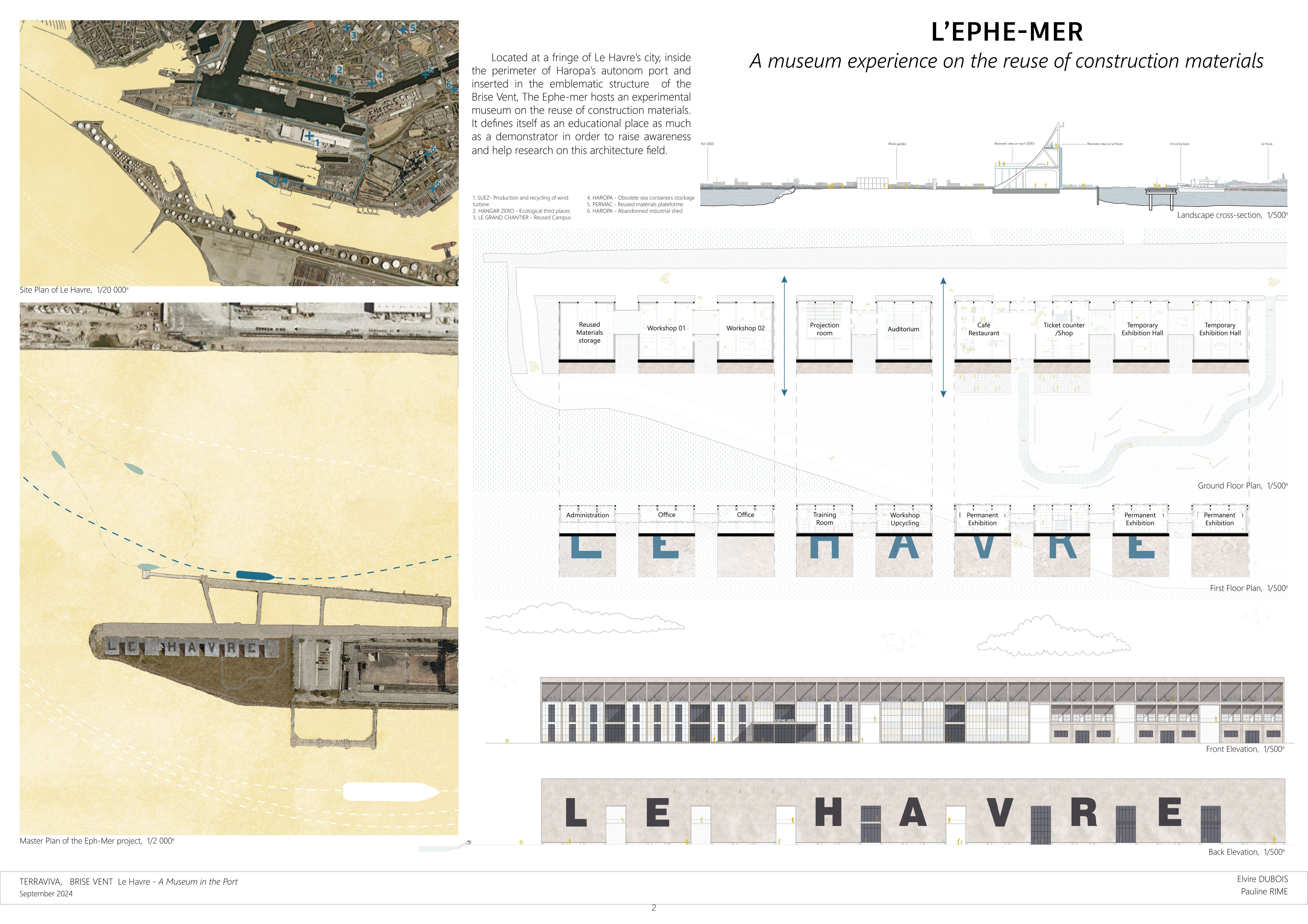 Amarée_brise vent #concours #terraviva #réemploi #haropa