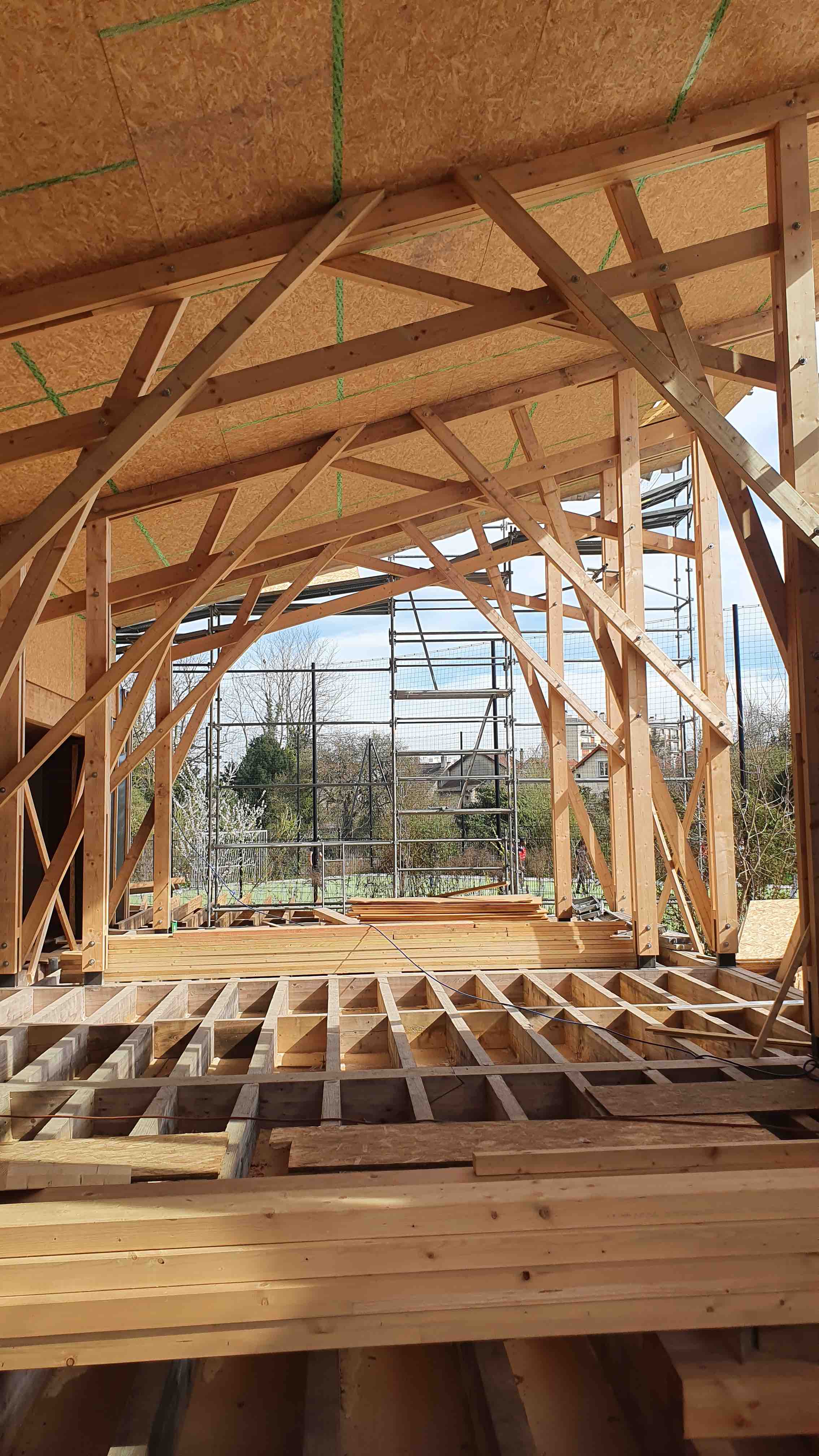 Amarée_maison de la réserve #éco-construction #réemploi #bioclimatisme #bois-terre-paille